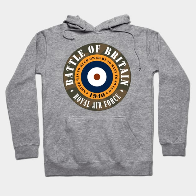 The Battle of Britain Hoodie by Lyvershop